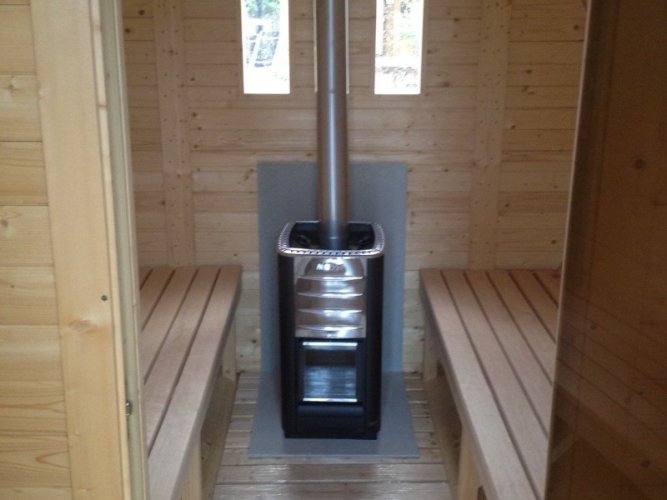 Sauna Barrel 400