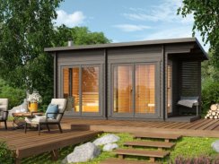 Venkovní sauna Tampere L