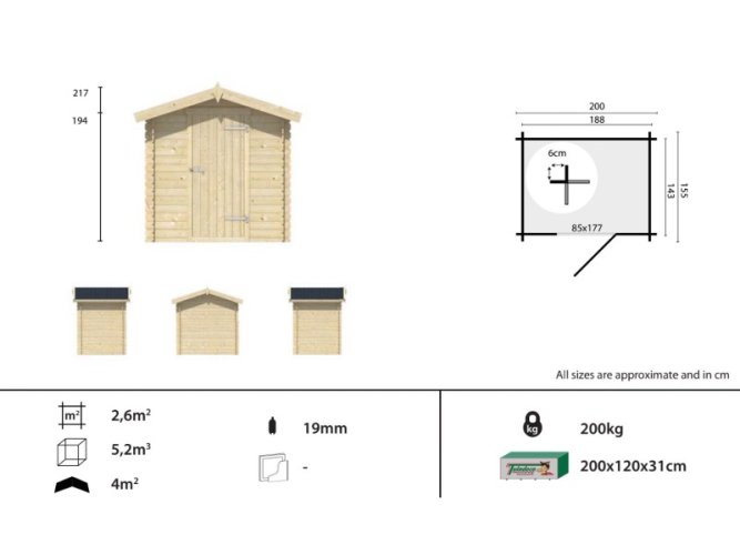Zahradní domek Irina