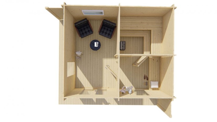 Venkovní sauna Puolanka