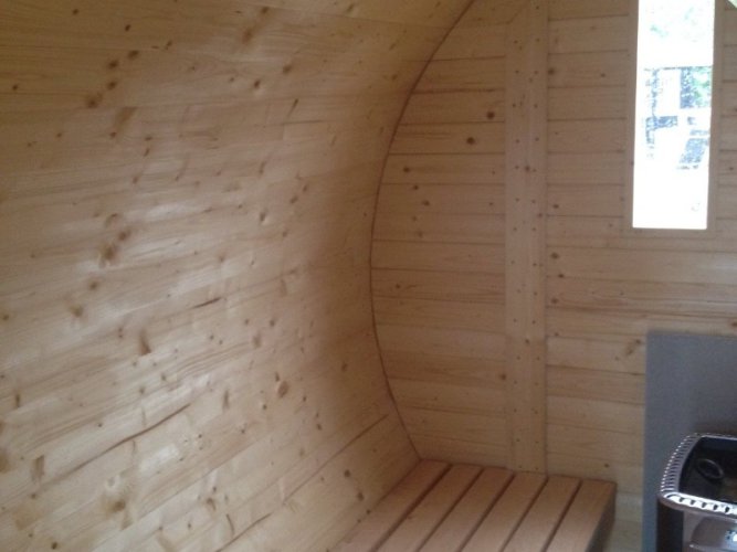 Sauna Barrel 400