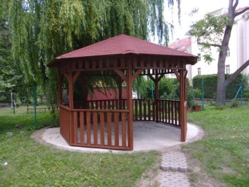 Osmiboký altánek - Plzeň, červen 2020