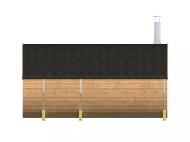 437015 Sauna barrel Right