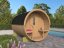 Sauna Barrel 250 Thermowood