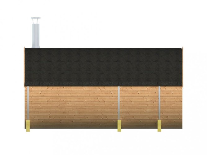 437015 Sauna barrel Left