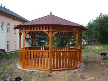 Zahradní altánek - Liberec, září 2010