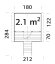6.1 Palmako kids Toby 2.1 m2 measures 6.1 Palmako kids Toby 2.1 m2 measures