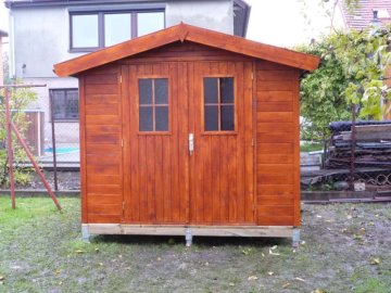 Domeček na nářadí - Kladno, říjen 2011