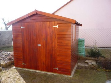 Domeček na nářadí - Kutná Hora, březen 2012