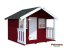 221 Palmako Kids Felix 1.9 m2 red+white