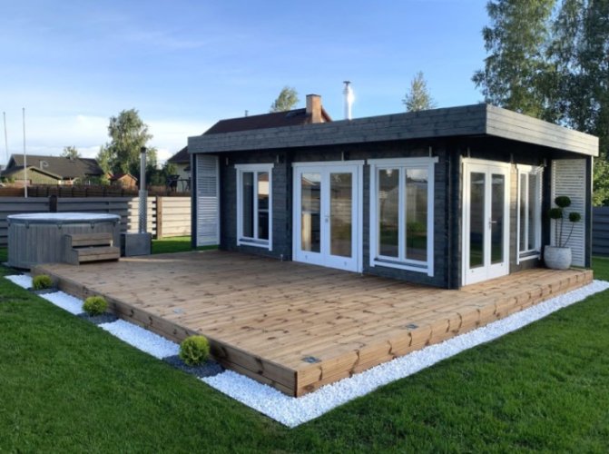 Venkovní sauna Kristinestad