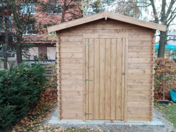 Domek na nářadí - Příbram, listopad 2016